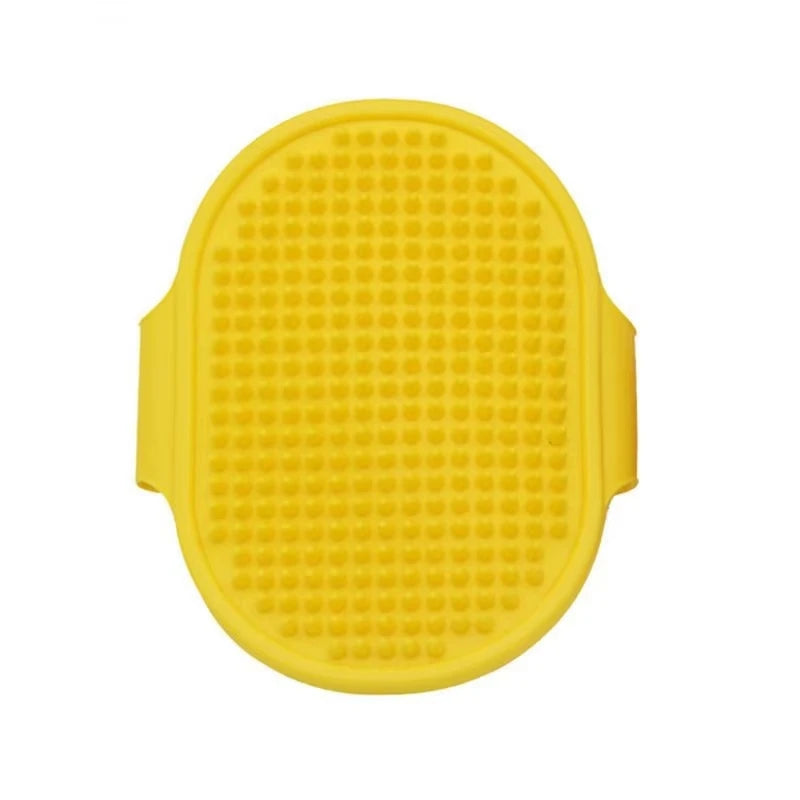 Soft Rubber Dog & Cat Brush, Silicone Massage Comb for Grooming & Cleaning