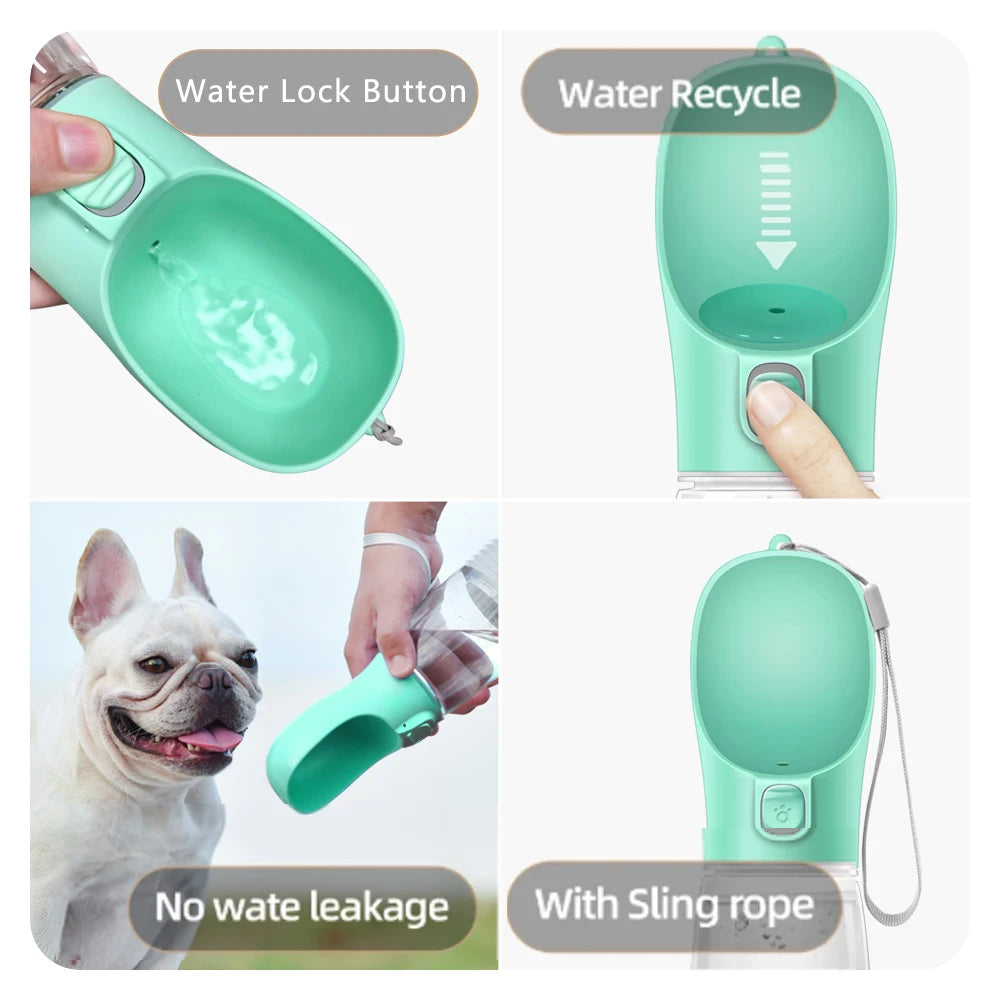 Portable Drinking Cup for Pets – Keep Your Furry Friend Hydrated On-the-Go!