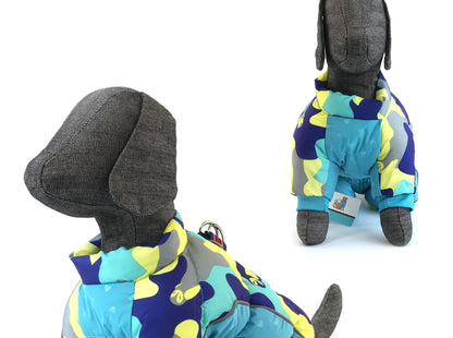 Winter Dog Clothes, Warm Reflective Jacket for Small Dogs