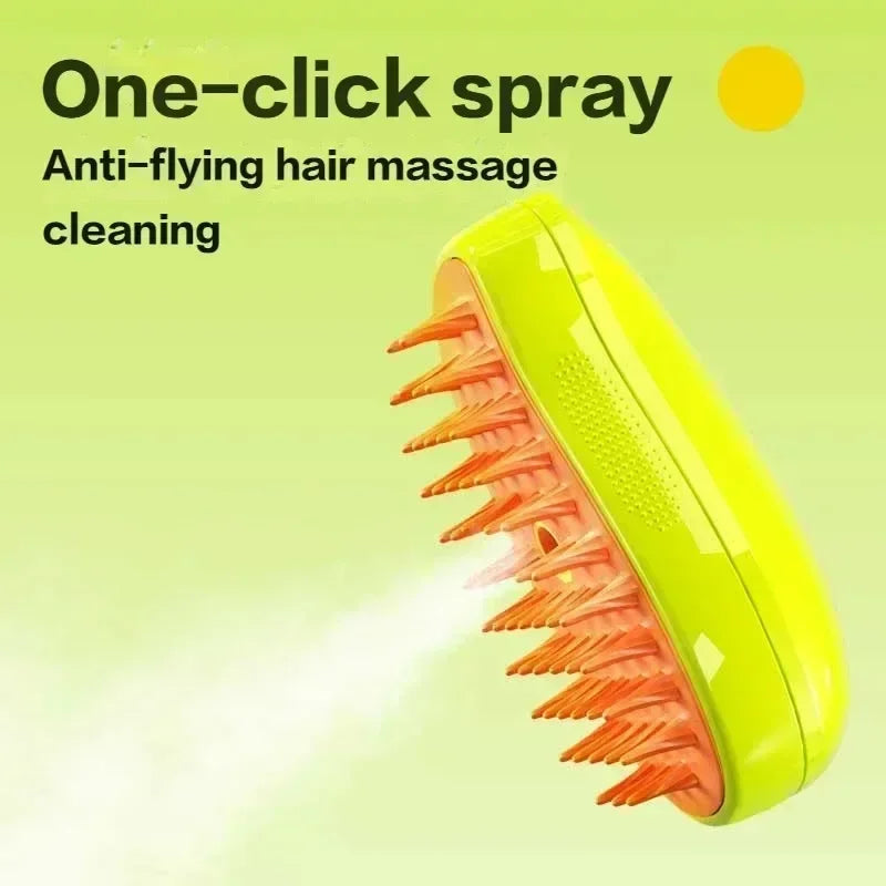 3-in-1 Pet Steam Brush