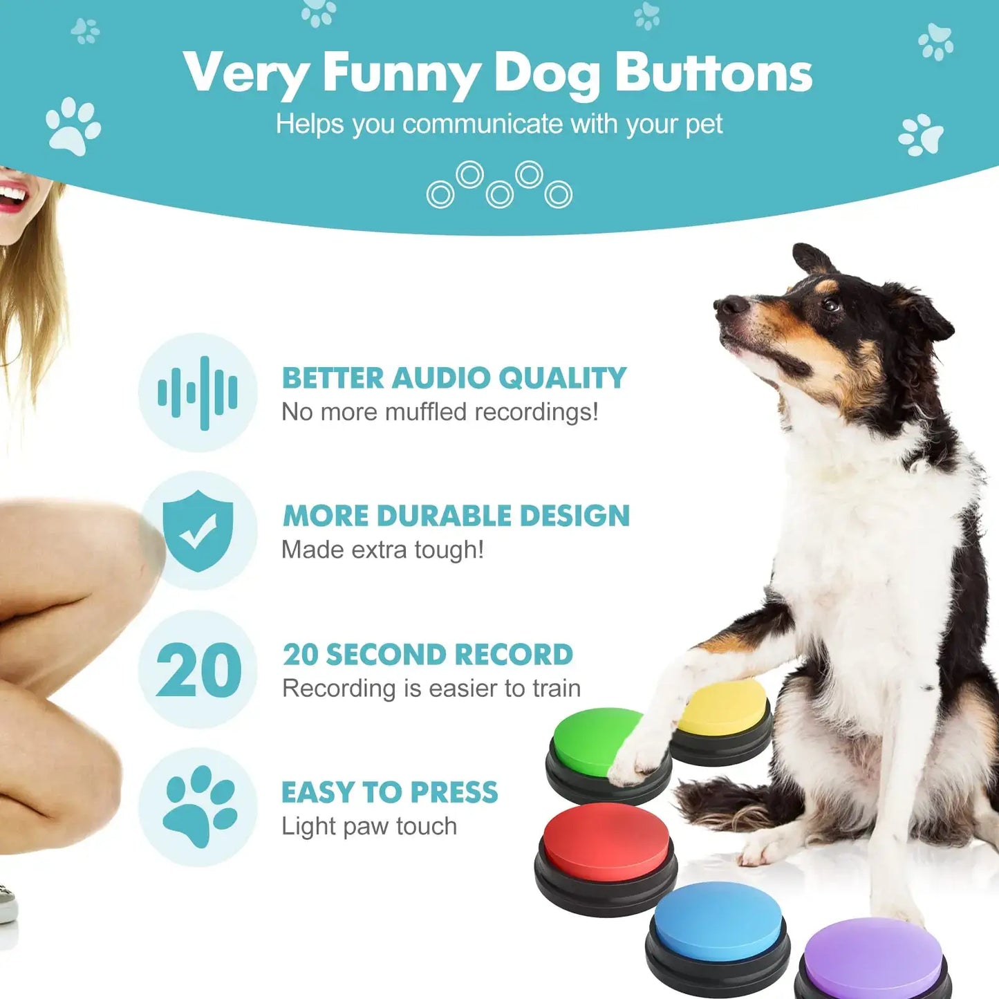 Smart Talk Pet Buttons