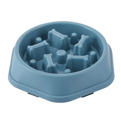 Feed Bowl for Cats & Dogs, Anti-Choking, Non-Slip, Multiple Colors & Shapes