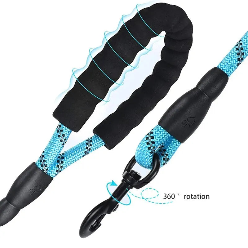 Reflective Nylon Dog Leash