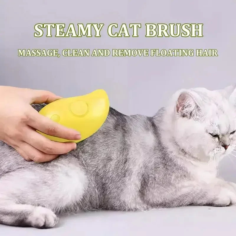 3-in-1 Pet Steam Brush