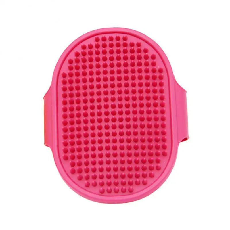 Soft Rubber Dog & Cat Brush, Silicone Massage Comb for Grooming & Cleaning